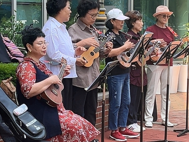 목요 노방 전도_우쿠렐레팀(2024 전도축제)